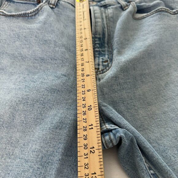 Abercrombie & Fitch Womens The Ankle Straight Ultra Hi Rise Jeans Blue Sz 30/10s - Picture 5 of 16